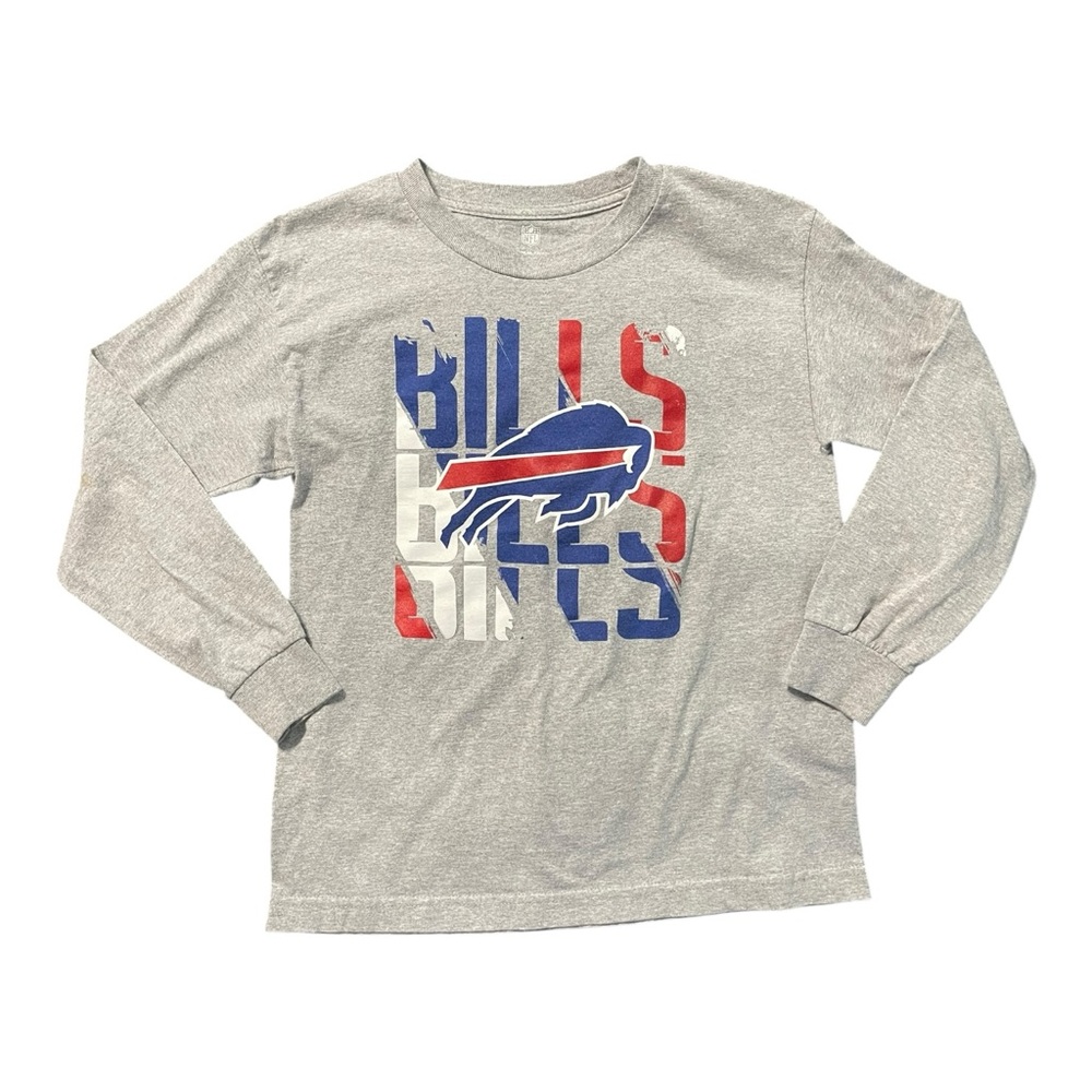 NFL Kids Gray Buffalo Bills Long Sleeve